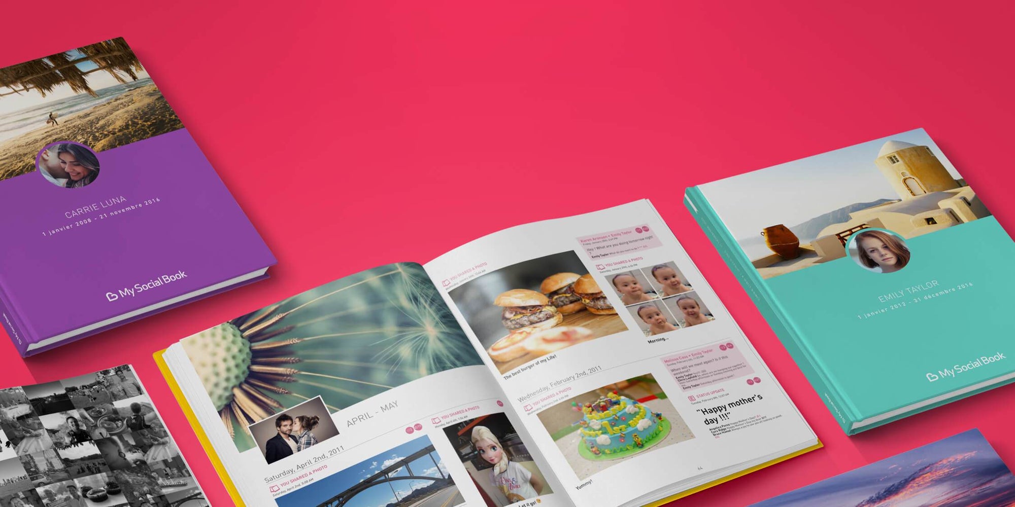 Yearbook photobook maker